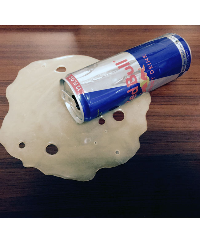 Popon Image Gallery Red Bull Fake Can Spill Counter Display