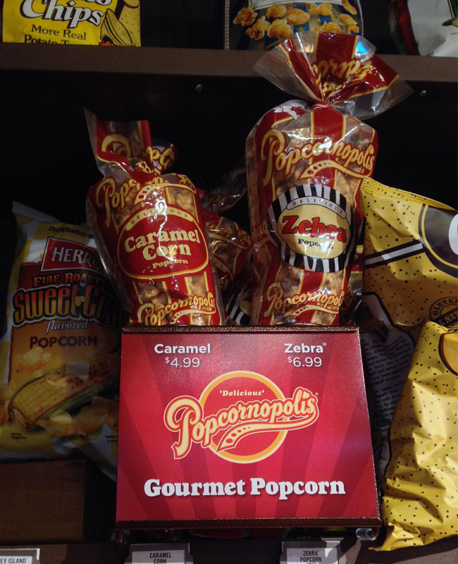 Popon Image Gallery Popcornopolis Inline Shelf Display