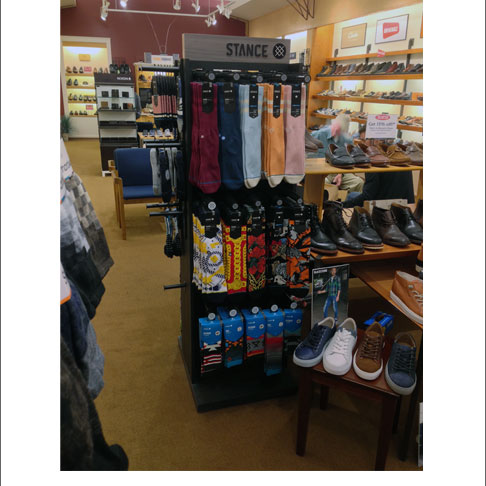 Stance socks deals display