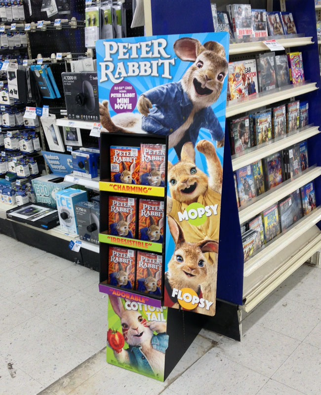Popon | Image Gallery | Peter Rabbit Floor Display