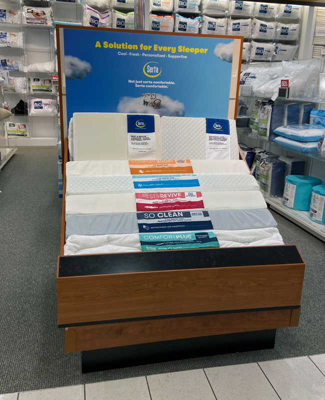 Sleeper Display Rack Popon | Image Gallery | Every Sleeper End Cap Demo Display