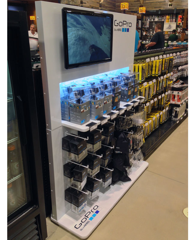 Popon | Image Gallery | Gopro Be a Hero Check Out Lane Display